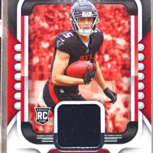 2022 Absolute Drake London RC JSY #ARM-7 Falcons Absolute Rookie Materials