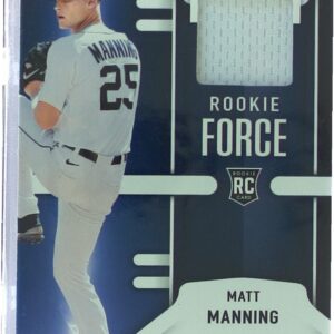 2022 Absolute Matt Manning JSY RC #RF-MM Tigers Rookie Force Retail