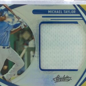 2022 Absolute Michael Taylor /99 JSY #P-MT Royals Patches