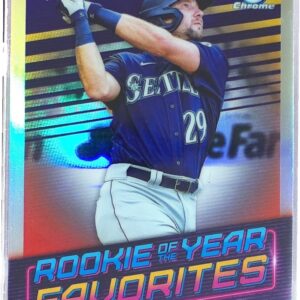 2022 Bowman Cal Raleigh RC #ROYF-7 Mariners Rookie of the Year Favorites