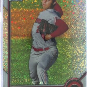 2022 Bowman Christian Roa /299 #BCP-130 Reds Chrome Prospects Speckle Refractors