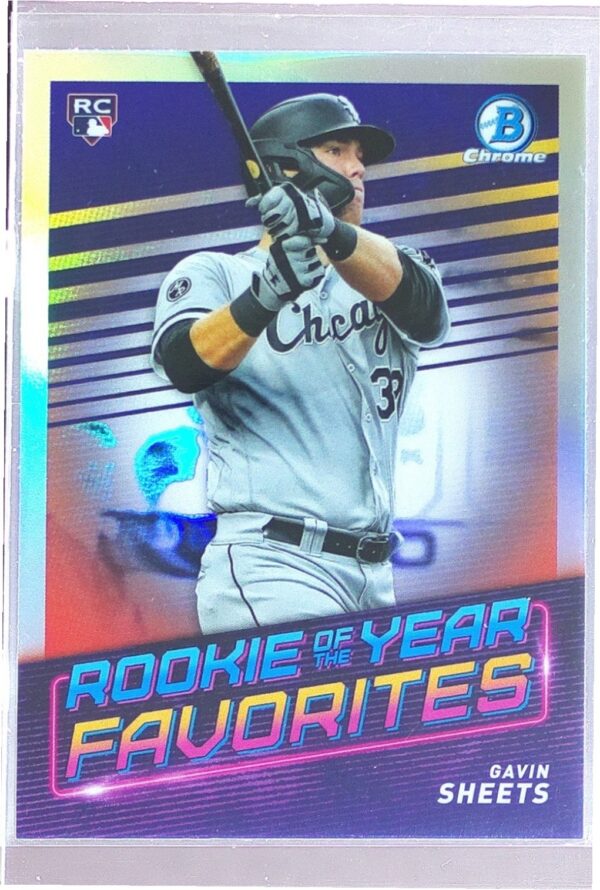 2022 Bowman Gavin Sheets RC #ROYF-10 Sox Rookie of the Year Favorites