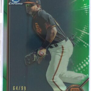 2022 Bowman Heliot Ramos /99 #BCP-35 Giants Chrome Prospects Green Refractor