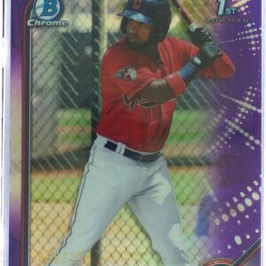 2022 Bowman Junior Sanquintin /250 #BCP-80 Chrome Prospects Purple Refractor