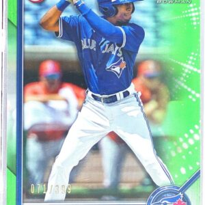 2022 Bowman Samad Taylor /399 #BP-92 Jays Prospects Neon Green