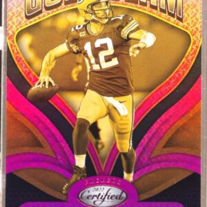 2022 Certified Aaron Rodgers /199 #GT-8 Packers Gold Team Mirror Pink