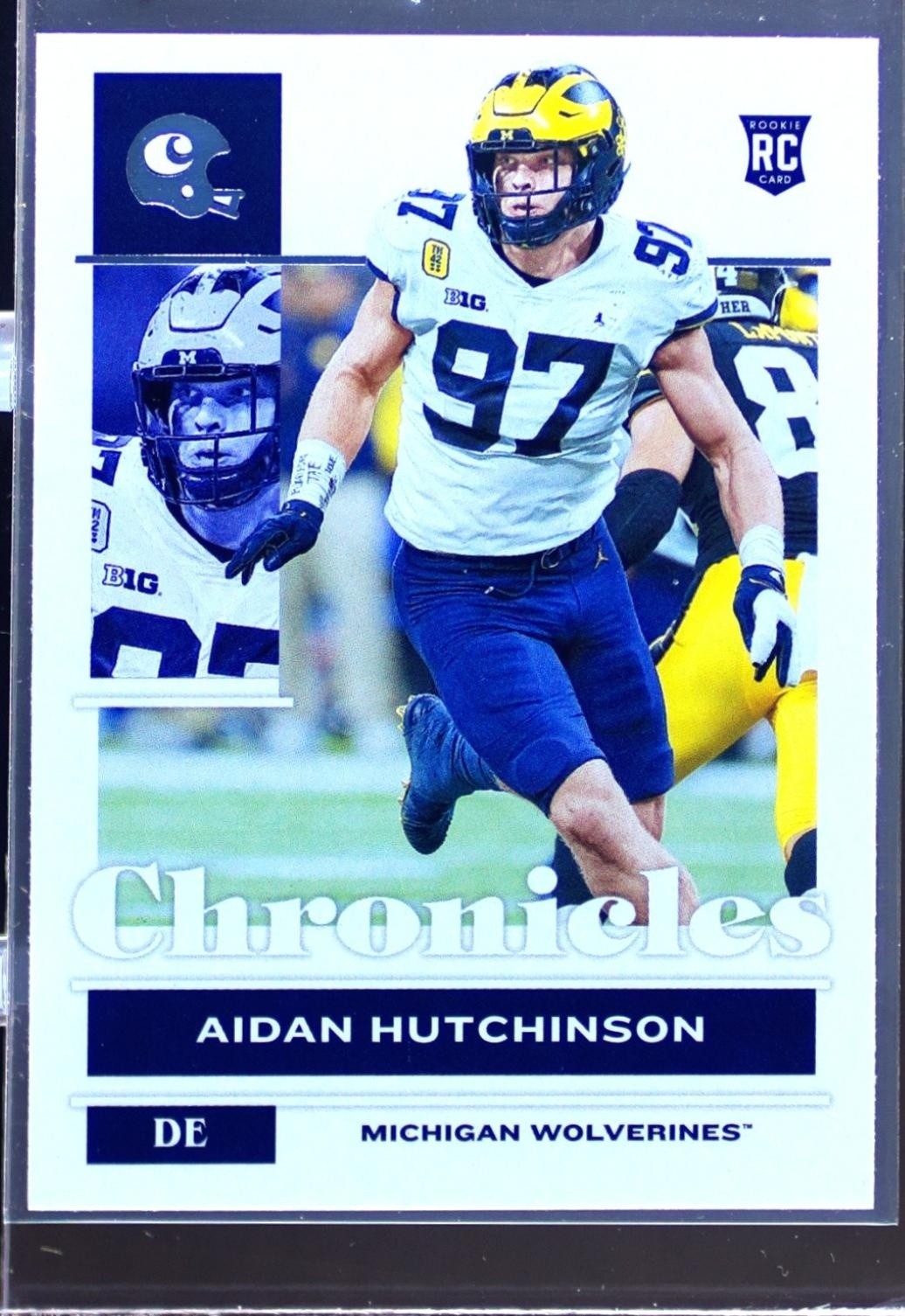 2022 Chronicles Draft Aidan Hutchinson #1 Wolverines
