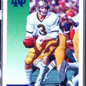 2022 Chronicles Draft Joe Montana #18 Irish Score Retro