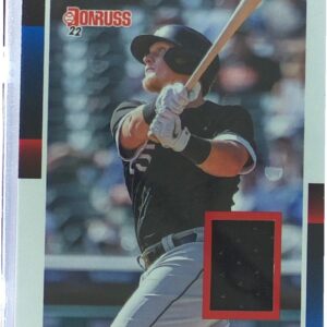 2022 Donruss Andrew Vaughn JSY #R88M-AV Sox Retro 1988 Materials