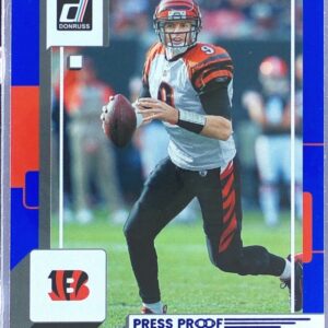 2022 Donruss Carson Palmer Blue Press Proof #205 Bengals