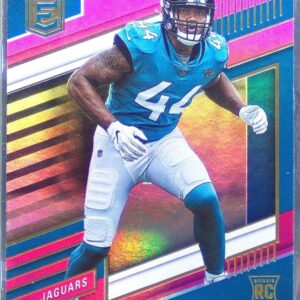 2022 Donruss Elite Travon Walker Pink RC #151 Jaguars