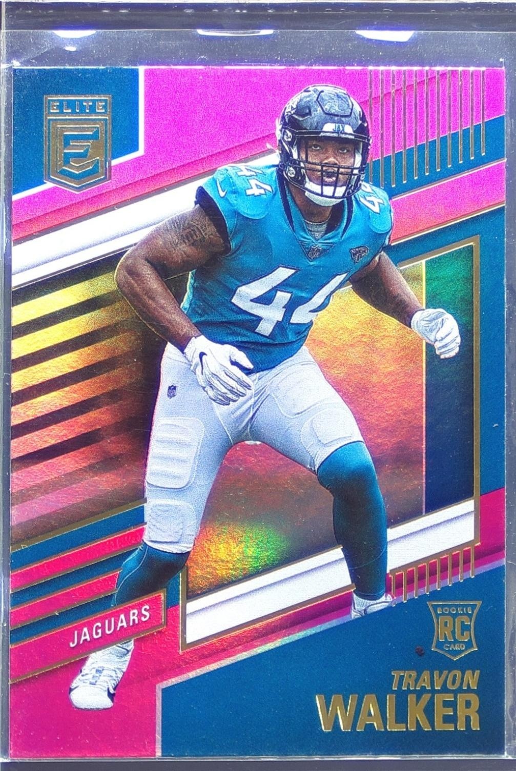2022 Donruss Elite Travon Walker Pink RC #151 Jaguars