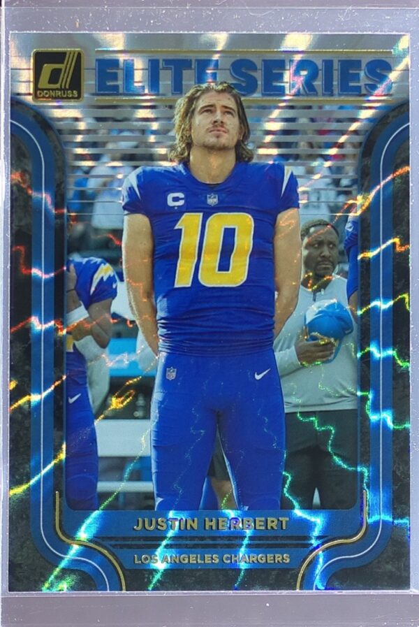 2022 Donruss Justin Herbert #ES-11 Chargers Elite Series
