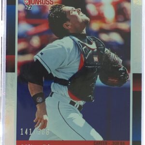 2022 Donruss Mike Piazza Career Stat Line /308 #262 Mets 1988 Retrio