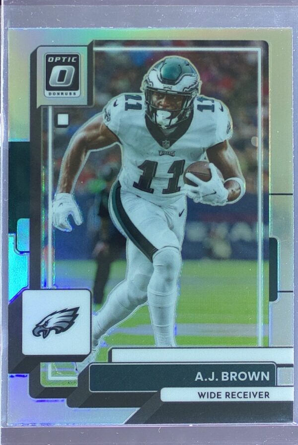 2022 Donruss Optic A.J. Brown Holo #159 Eagles