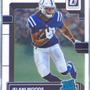 2022 Donruss Optic Jelani Woods RC #287 Colts