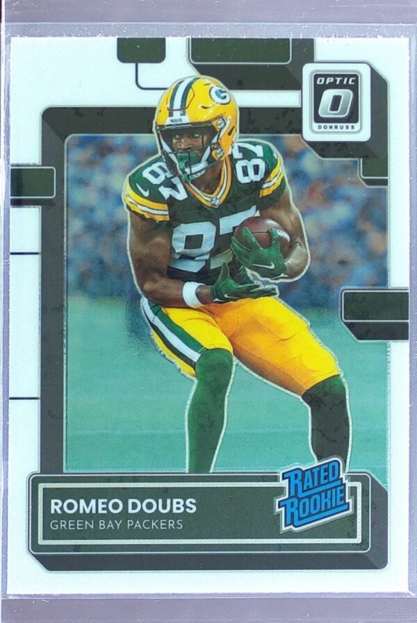 2022 Donruss Optic Romeo Doubs RC #235 Packers