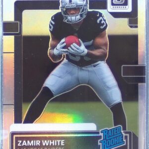 2022 Donruss Zamir White RC #P-334 Raiders Optic Rated Rookies Preview Holo