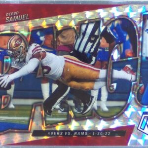 2022 Mosaic Deebo Samuel #B-1 49ers Bang! Mosaic