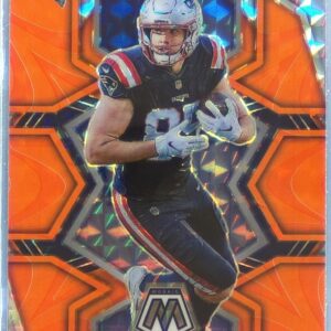 2022 Mosaic Hunter Henry Mosaic Reactive Orange #136 Patriots