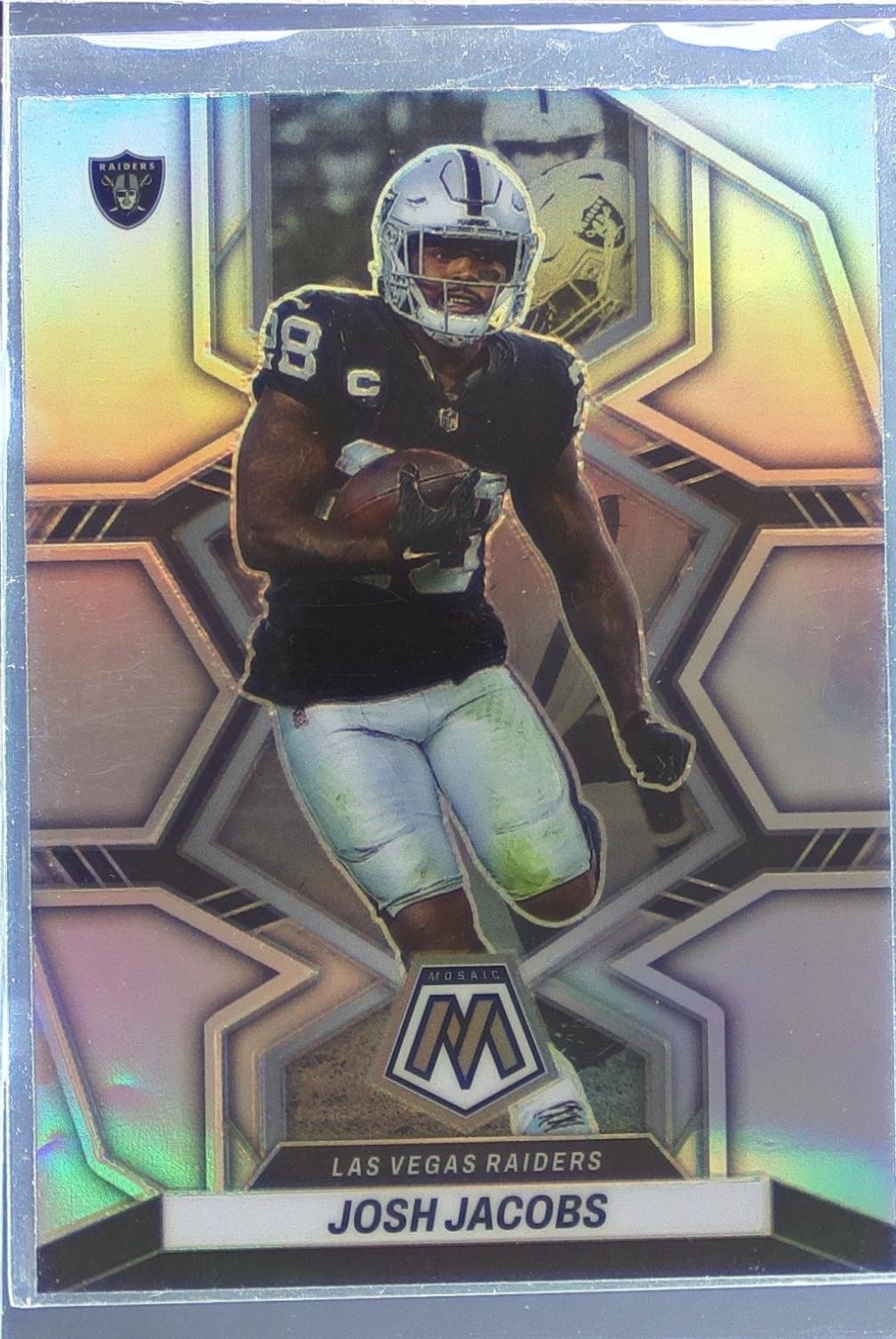 2022 Mosaic Josh Jacobs Silver #116 Raiders