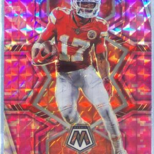 2022 Mosaic Mecole Hardman Jr. Mosaic Camo Pink #98 Chiefs