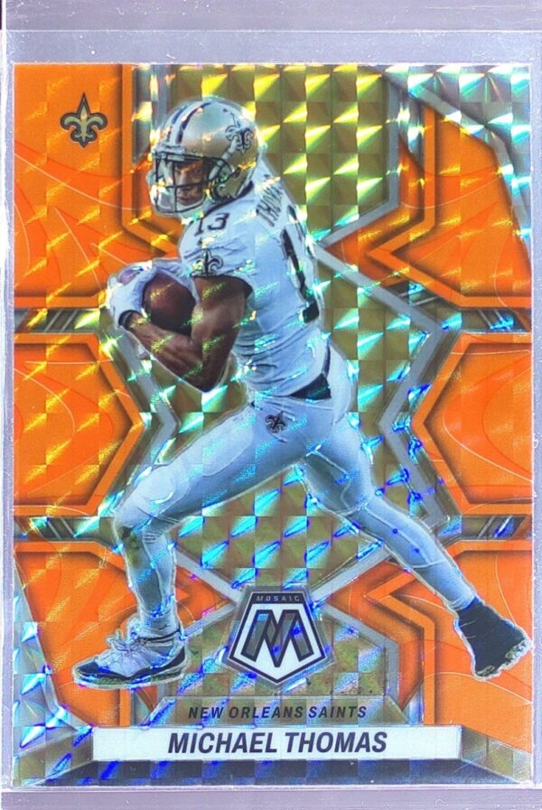 2022 Mosaic Michael Thomas Mosaic Reactive Orange #217 Saints