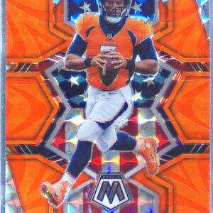 2022 Mosaic Russell Wilson Mosaic Reactive Orange #257 Broncos