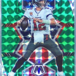 2022 Mosaic Tom Brady National Pride Mosaic Green #251 Buccaneers