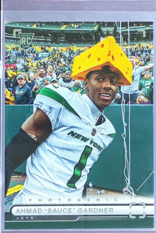 2022 Panini Chronicles Ahmad "Sauce" Gardner RC #PH-33 Jets Photogenic