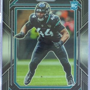 2022 Panini Chronicles Travon Walker RC #PB-21 Jaguars Prizm Black