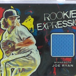 2022 Panini Diamond Kings Joe Ryan JSY RC #RE-JR Twins Rookie Expression