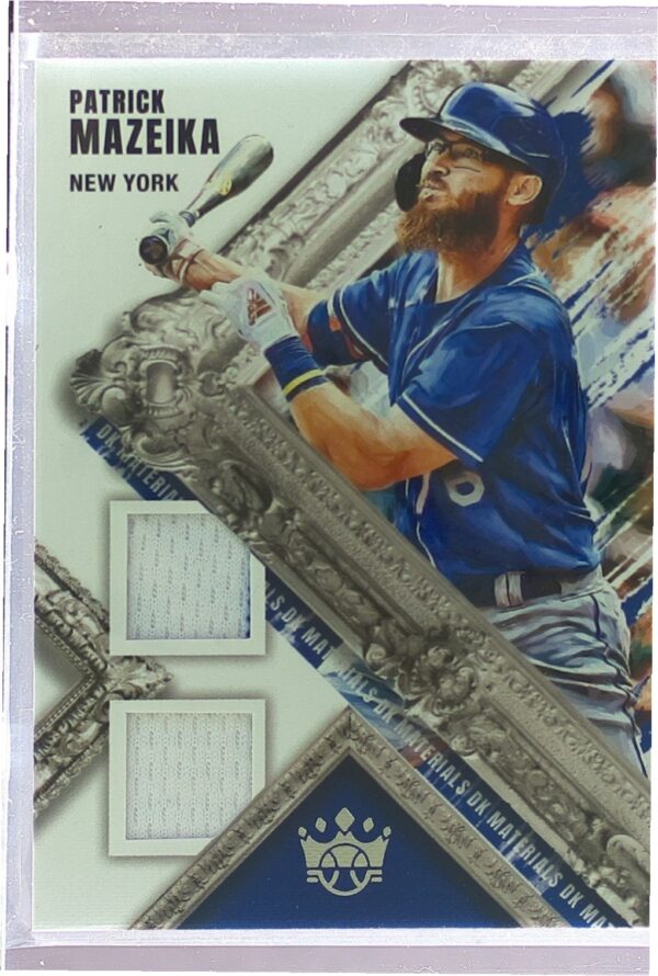 2022 Panini Diamond Kings Patrick Mazeika JSY #DKM-PM Mets DK Materials