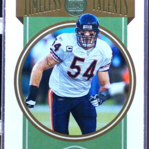 2022 Panini Legacy Brian Urlacher #TT-13 Bears Timeless Talents