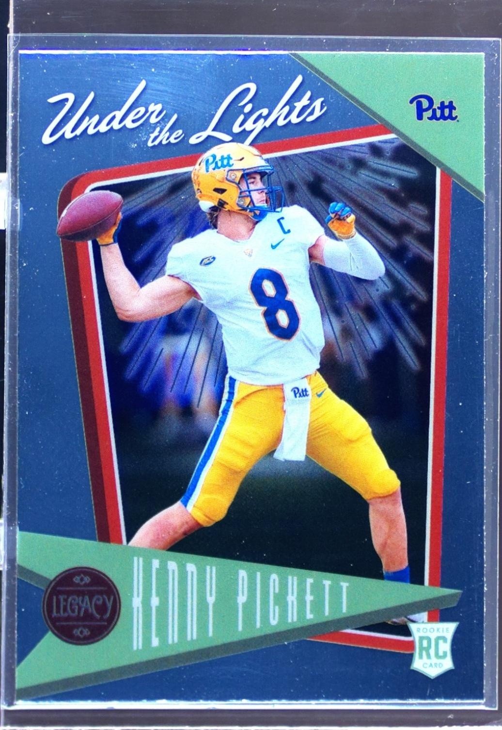 2022 Panini Legacy Kenny Pickett RC #UL-1 Panthers Under the Lights