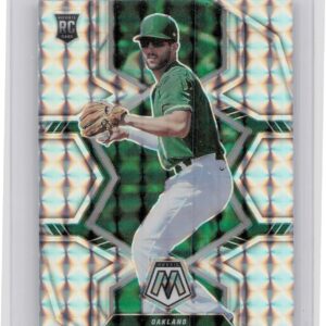 2022 Panini Mosaic Kevin Smith Silver Prizm Rookie #252 Athletics