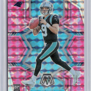 2022 Panini Mosaic Matt Corral Mosaic Camo Pink #273 Panthers