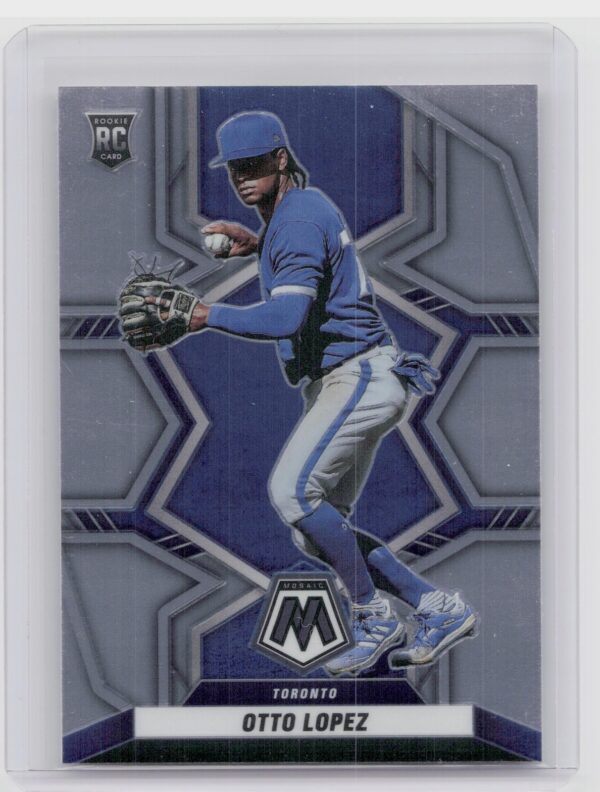 2022 Panini Mosaic Otto Lopez Rookie #251 Blue Jays