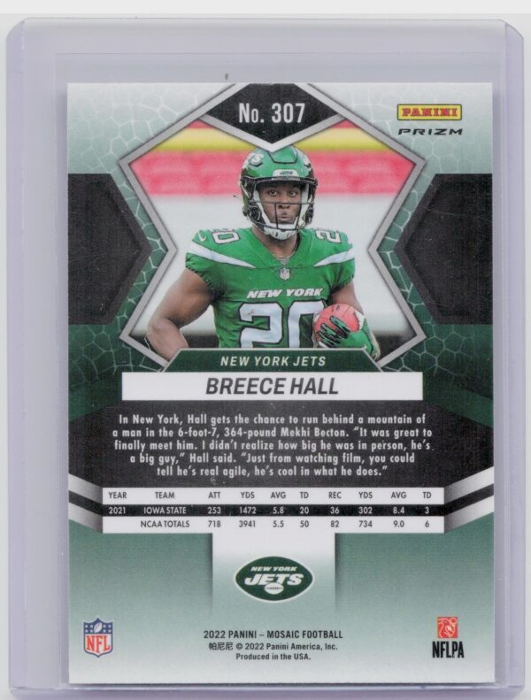 2022 Panini Mosaic Zamir White Mosaic #334 Raiders - Image 3