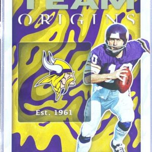 2022 Panini Origins Fran Tarkenton #TO-7 Vikings Team Origins