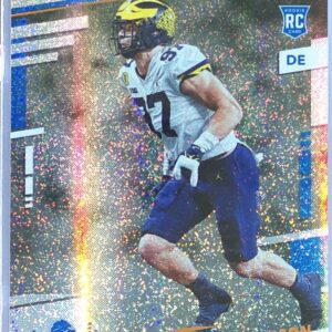 2022 Panini Prestige Aidan Hutchinson Xtra Points Galaxy RC #312 Lions