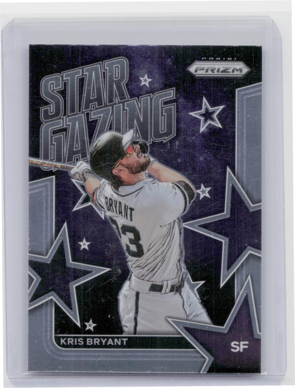2022 Panini Prizm Kris Bryant #SG-13 Giants Star Gazing
