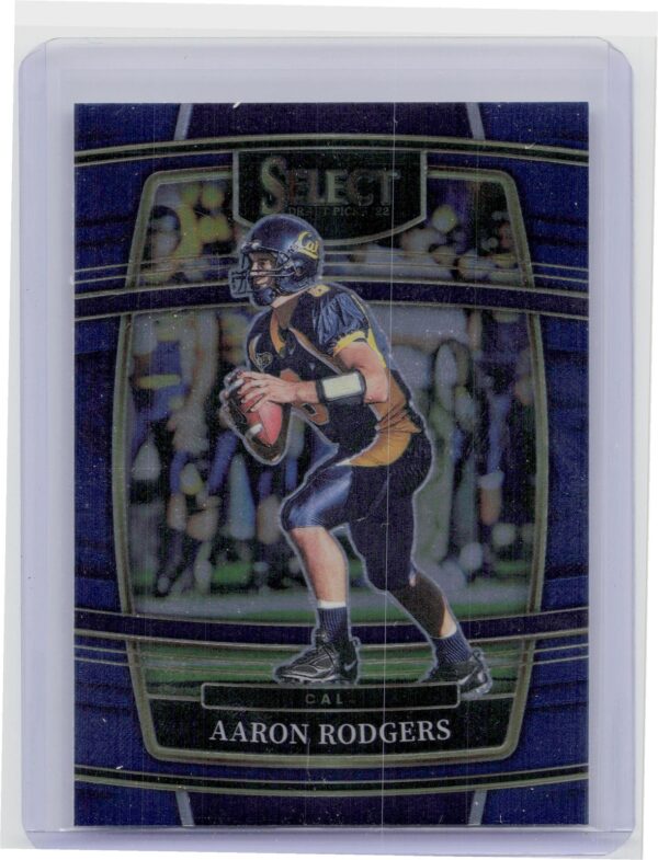 2022 Panini Select Draft Picks Aaron Rodgers Blue (Retail Base) #28 Bears