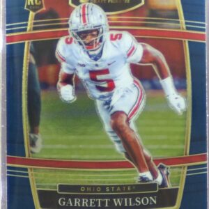2022 Panini Select Draft Picks Garrett Wilson Blue (Retail Base) RC #4 Buckeyes