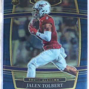 2022 Panini Select Draft Picks Jalen Tolbert Blue (Retail Base) RC #14 Jaguars