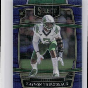 2022 Panini Select Draft Picks Kayvon Thibodeaux RC #1 Ducks