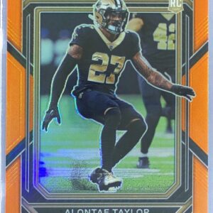2022 Prizm Alontae Taylor Orange /249 #392 Saints