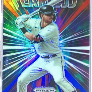 2022 Prizm Kris Bryant #FL-20 Giants Fearless Red, White, and Blue Prizms