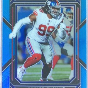 2022 Prizm Leonard Williams Blue #222 Giants