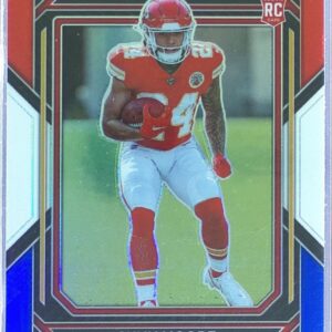 2022 Prizm Skyy Moore Red White and Blue RC #331 Chiefs